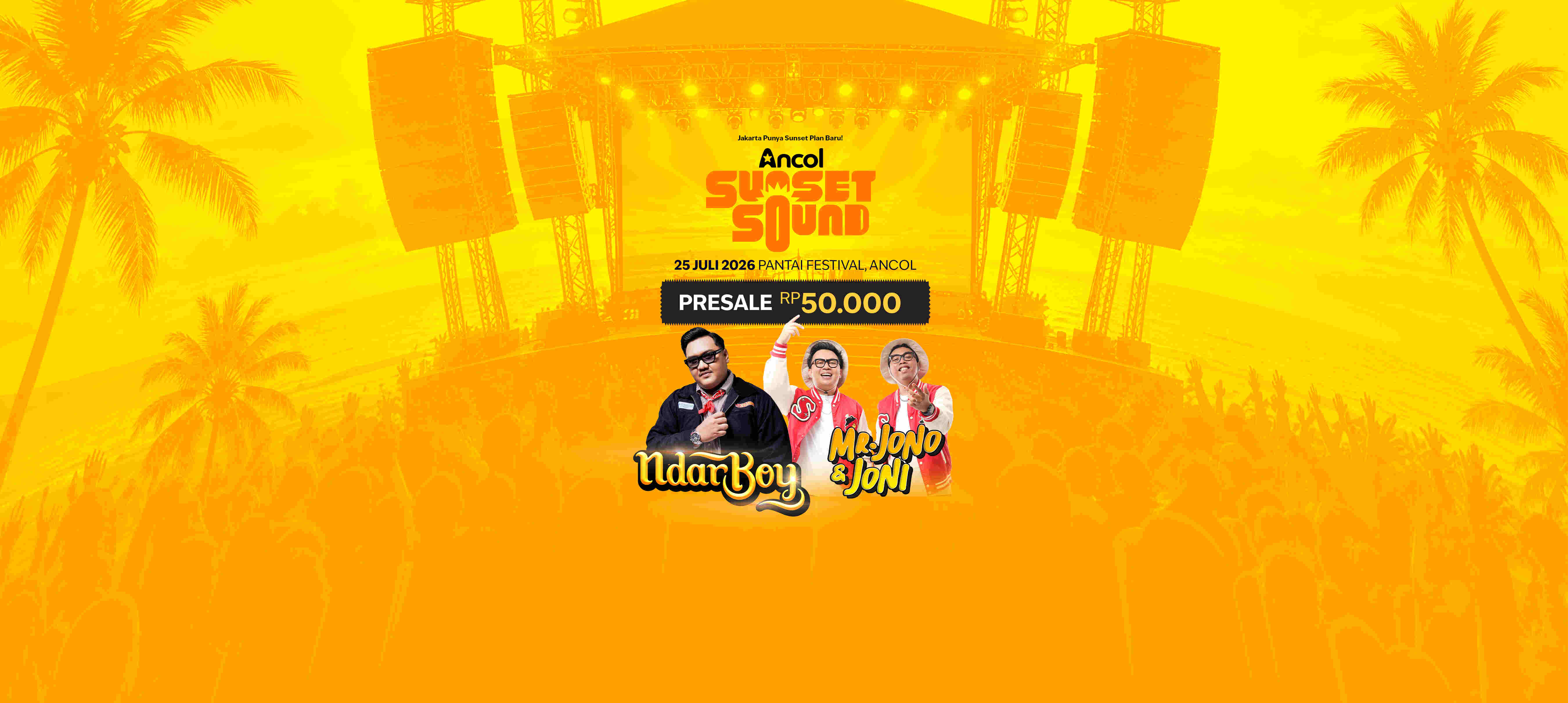 Presale Ancol Sunset Sound